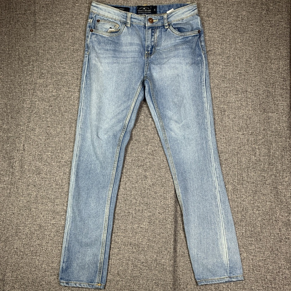 Lucky Brand Zoe Skinny girl's Blue Jeans Size 14 Denim